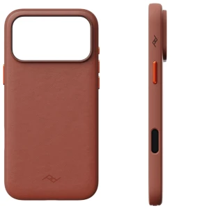 Etui Peak Design Case MagSafe iPhone 18 Pro Max Skórzane Plecki Redwood