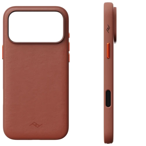Etui Peak Design Case MagSafe iPhone 18 Pro Max Skórzane Plecki Redwood