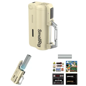 SmallRig 6089 Zestaw Zasilający Ładowarka Power Bank + 2x Bateria 21700