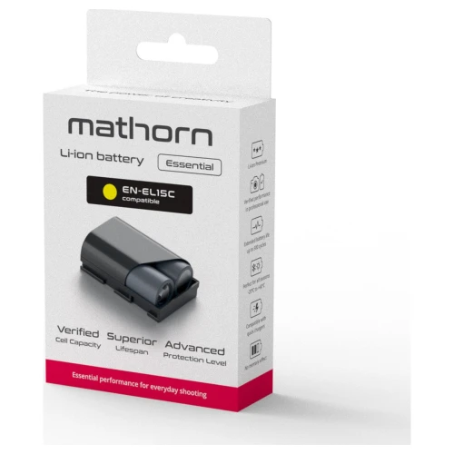 Akumulator Bateria do Nikon EN-EL15c Mathorn MB-E210 Z5 Z6 Z7 Z8 Zf D780
