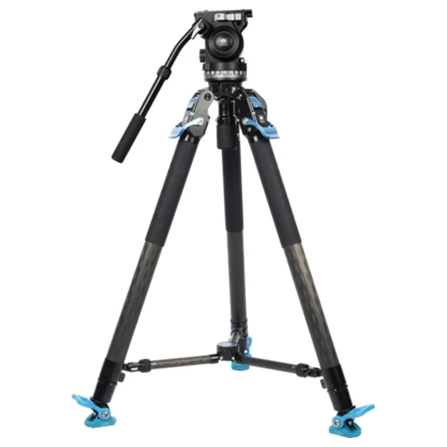 Statyw Wideo Carbon Sirui Rapid SVT-75 Pro Głowica Olejowa VHS10 Filmowy Kamery