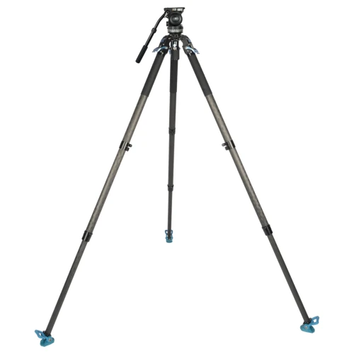 Statyw Wideo Carbon Sirui Rapid SVT-75 Pro Głowica Olejowa VHS10 Filmowy Kamery