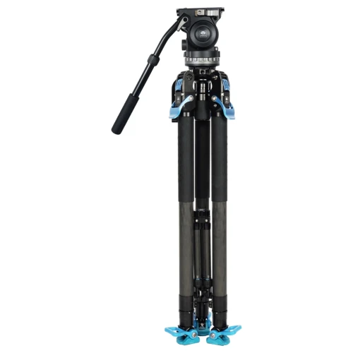 Statyw Wideo Carbon Sirui Rapid SVT-75 Pro Głowica Olejowa VHS10 Filmowy Kamery