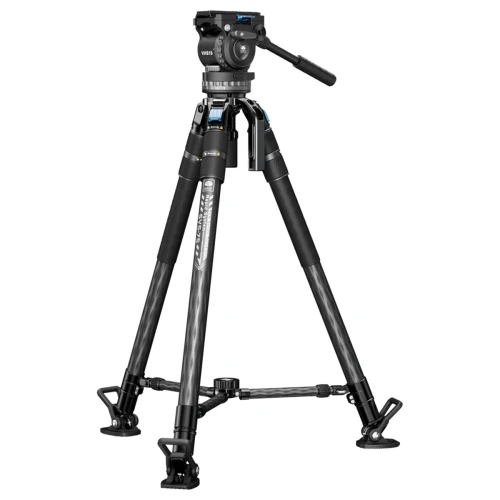 Statyw Wideo Karbonowy Sirui Rapid SVS75 Głowica VHS10 Półkula 75mm Carbon 10kg