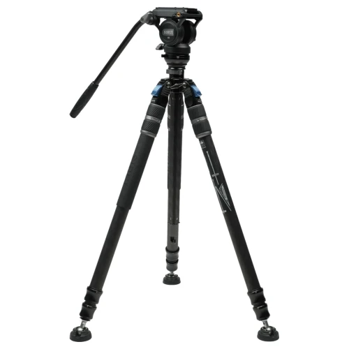 Statyw Wideo Karbonowy Sirui SVS60 Głowica Olejowa S3 Rapid Carbon Monopod