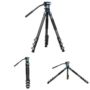 Statyw karbonowy wideo Sirui L-324F głowica VA-5X fluid carbon do lunety