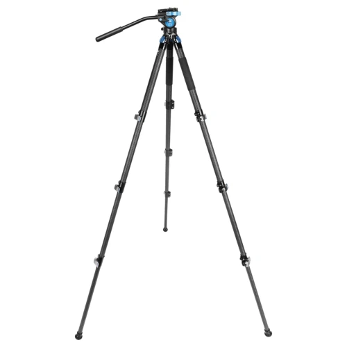 Statyw karbonowy wideo Sirui L-324F głowica VA-5X fluid carbon do lunety