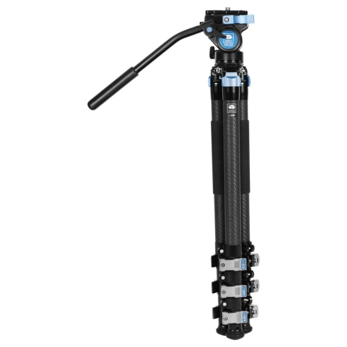Statyw karbonowy wideo Sirui L-324F głowica VA-5X fluid carbon do lunety