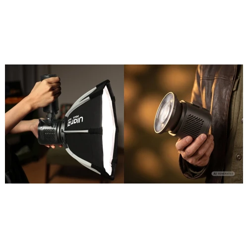 Lampa LED COB Ulanzi LC60 65W Bi-Color 2700-6500K Światło Ciągłe Błysk Foto