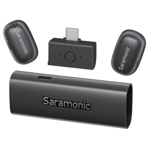 Mikrofon bezprzewodowy do telefonu Saramonic Air SE-02 USB-C Lightning 2TX