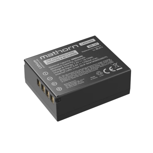 Mathorn MB-145 Akumulator Zamiennik Olympus BLH-1 BLH1 2600mAh 7.4V OM-D E-M1