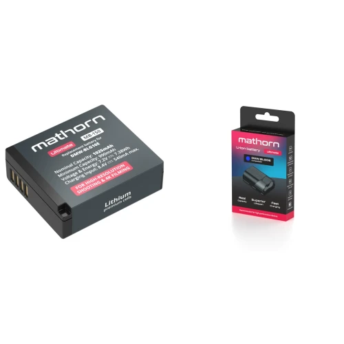 Bateria Mathorn DMW-BLG10E do Panasonic Lumix 1025mAh Wideo 4K Li-Ion 7.2V