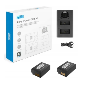 Zestaw Ładowarka USB Newell + 2x Bateria Akumulator LP-E17 Canon EOS RP
