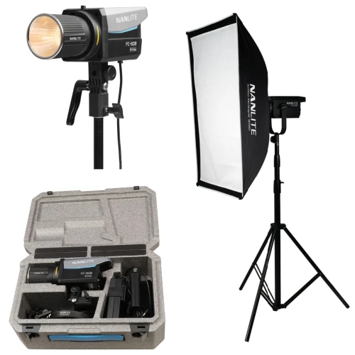 Lampa LED Nanlite FC-60B Bi-color zestaw oświetleniowy softbox 90x60 statyw