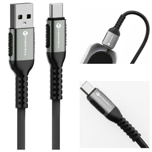 Kabel USB A do USB C Forcell F-Energy 66W 3A Szybkie Ładowanie QC4.0 1.2m C256