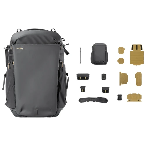 Plecak Fotograficzny Outdoorowy SmallRig 6521 25L Aparat Laptop 16 YKK