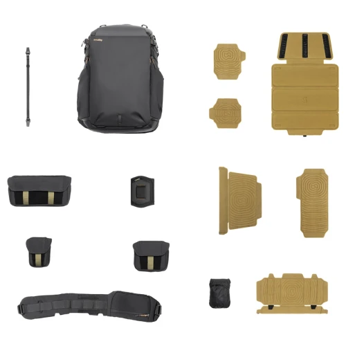 Plecak Fotograficzny Outdoorowy SmallRig 6521 25L Aparat Laptop 16 YKK