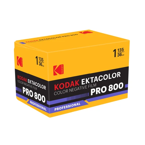 Film Negatywowy KODAK EKTACOLOR PRO 800 Klisza Kolorowa 35mm 135 36 Klatek ISO