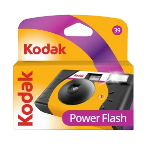 Aparat Jednorazowy Kodak Power Flash 39 Zdjęć ISO 800 Lampa HD