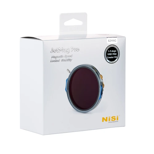 Filtr NiSi JetMag Pro Szary Regulowany VND 1-9 Stop Zestaw Black Mist 82mm