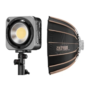 Lampa LED Zhiyun Molus G200 COB Light + Softbox Zhiyun 60cm