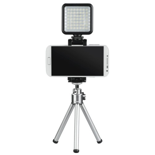 Uchwyt do telefonu Hama + lampa LED 49