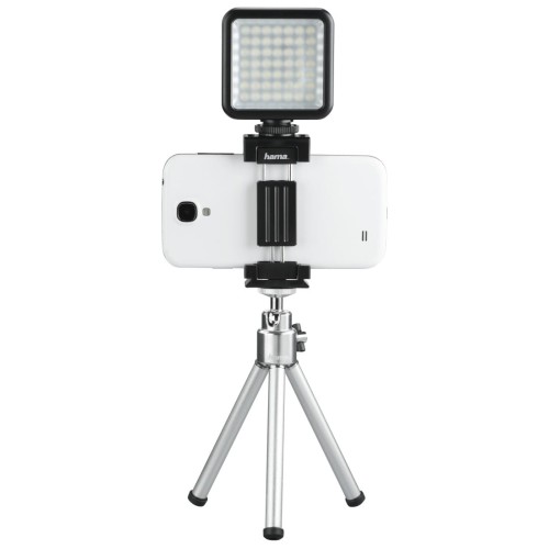 Uchwyt do telefonu Hama + lampa LED 49