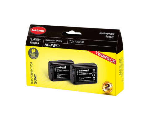 Akumulator Hahnel do Sony NP-FW50  TwinPack