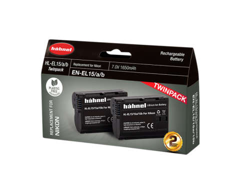 Akumulator Hahnel do Nikon EN-EL15  TwinPack