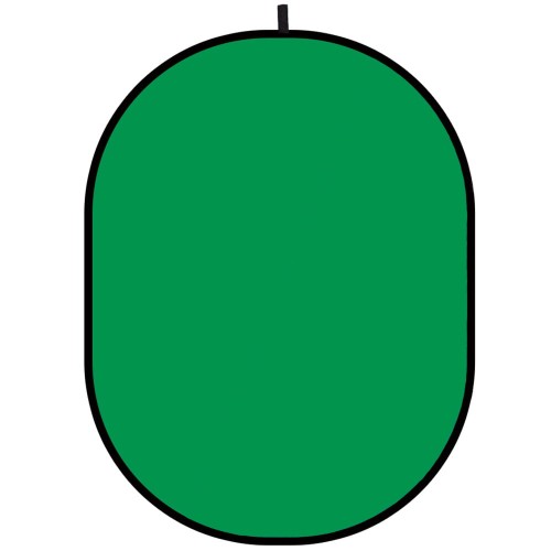 GlareOne Blenda Tło 2 w 1 zielono niebieska, 150 x 200 cm