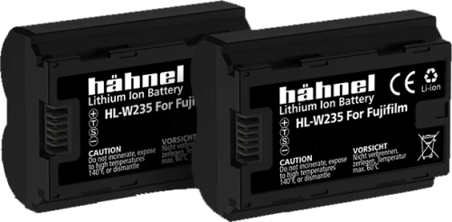 Akumulator Hahnel do Fuji NP-W235 Twin Pack
