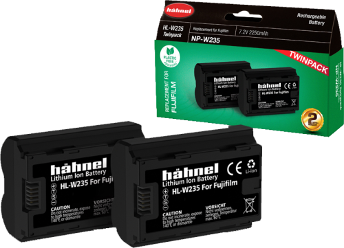 Akumulator Hahnel do Fuji NP-W235 Twin Pack