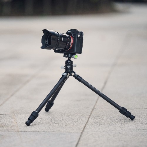 Statyw Fotopro P-2 z głowicą kulową P-2H - czarny