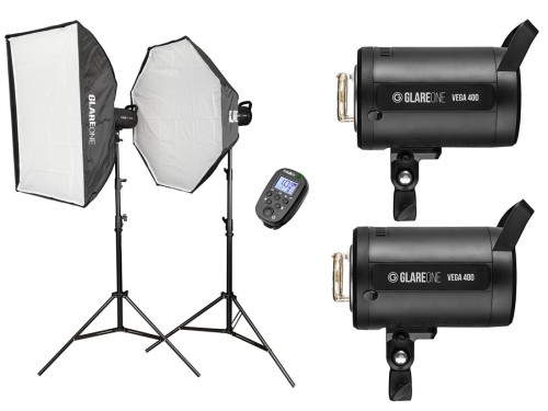 Zestaw lamp GlareOne Vega 400 Starter Kit