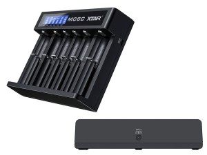 Ładowarka do akumulatorów cylindrycznych Li-ion 18650 Xtar MC6C