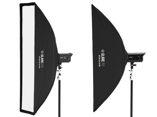 Softbox GlareOne 35x140 cm PRO - mocowanie bowens