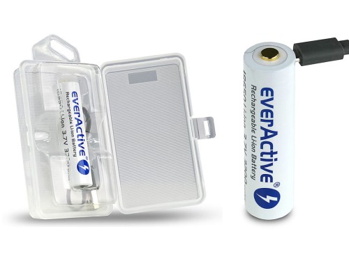 Akumulator everActive 18650 3200mAh micro USB z zabezpieczeniem BOX