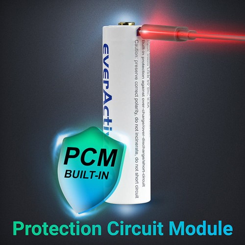 Akumulator everActive 18650 3200mAh micro USB z zabezpieczeniem BOX