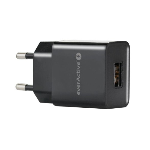 Ładowarka sieciowa z gniazdem USB everActive SC-200B 2,4A 12W