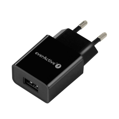 Ładowarka sieciowa z gniazdem USB everActive SC-200B 2,4A 12W