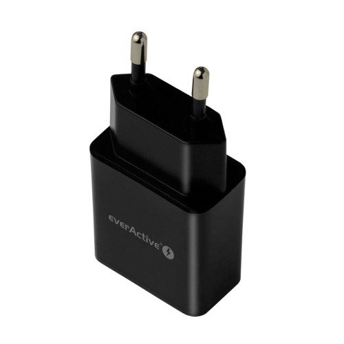 Ładowarka sieciowa z gniazdem USB everActive SC-200B 2,4A 12W
