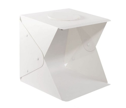 Namiot bezcieniowy 40x40x40 led 4 tła