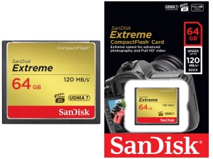 Karta pamięci Compact Flash SanDisk Extreme 64 GB