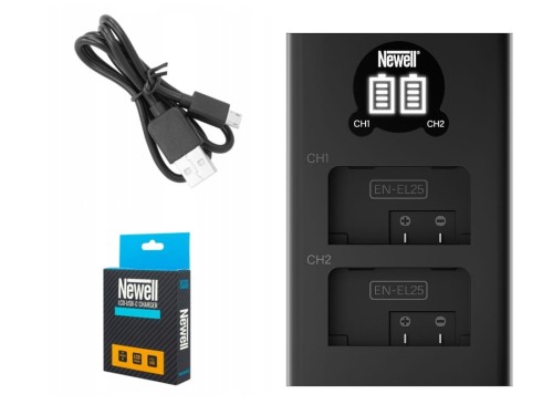 Ładowarka Newell DL-USB-C do Nikon EN-EL25 podwójna
