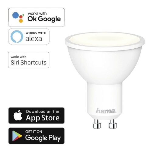 Żarówka LED Smart Home Hama WLAN GU10 5,5 W