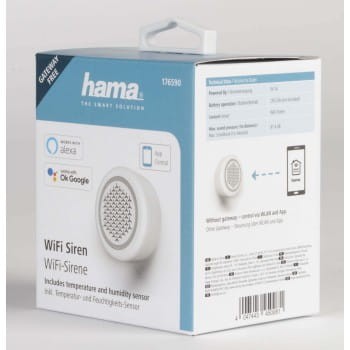 Syrena alarmowa WIFI Hama 105 dB