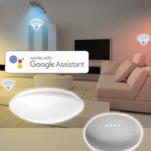 Lampa sufitowa plafon WiFi