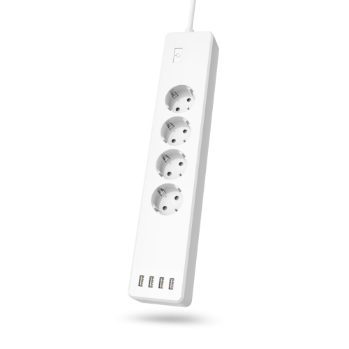 Listwa zasilająca WIFI 4 gniazda + 4XUSB