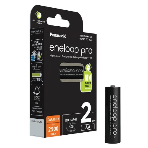 Akumulator Panasonic Eneloop Pro R6/AA 2500 mAh (x2)