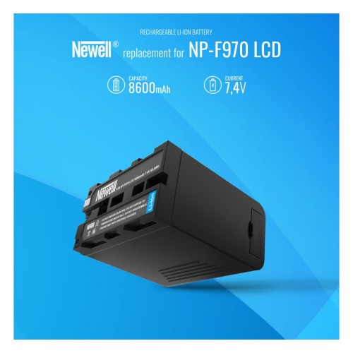 Akumulator Newell zamiennik NP-F970 LCD do Sony